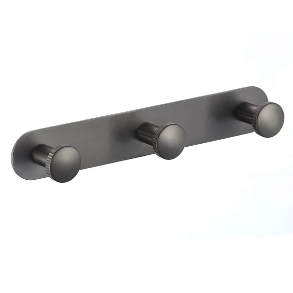 Планка с 3 крючками Savol S-002173Q вороненая сталь