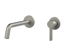 Смеситель Vincea Villa VBFW-1VL1BN для раковины скрытый монтаж брашированный никель