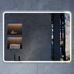 Зеркало Vincea VLM-3VC9008 90*80 с led-подсветкой, сенсорный выключатель