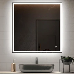 Зеркало Vincea VLM-3VN8008 80*80 с led-подсветкой, сенсорный выключатель