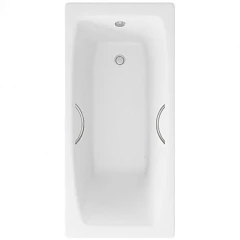 Чугунная ванна Delice Repos 150х70 с ручками