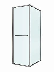 Душевой уголок Cezares Lux 70*80*195 профиль оружейная сталь без поддона