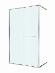 Душевая дверь в нишу Cezares LUX-B-FS-11-120-C-CR 120*195 профиль хром без поддона