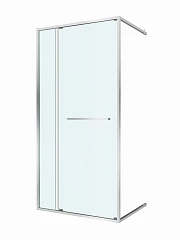 Душевая дверь в нишу Cezares LUX-B-FS-11-110-C-CR 110*195 профиль хром без поддона