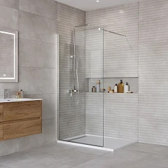 Душевая перегородка BelBagno Walk-in Kraft 100*195 без поддона