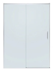 Душевая дверь в нишу Cezares Plane 130*195 профиль хром без поддона