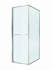 Душевой уголок Cezares Lux 80*90*195 профиль хром без поддона