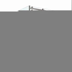 Душевой уголок BelBagno MARINO-2-AH-1-130/100-C-GM 130*100*195 профиль оружейная сталь без поддона