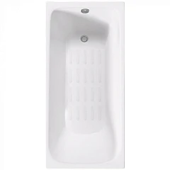 Чугунная ванна Delice Continental Plus 170х70 с антискользящим покрытием (комплект)