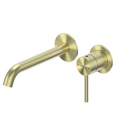 Смеситель ABBER Wasser Kreis 316 AF8112BG-M для раковины скрытого монтажа брашированое золото