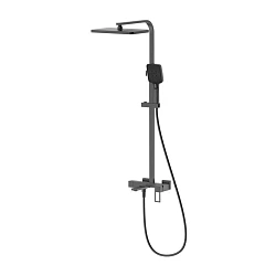 Душевая стойка DQ Dortmund DA1713706 с изливом графит