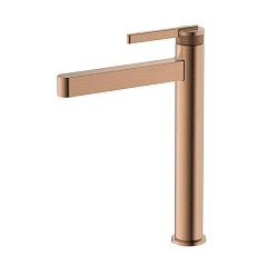 Смеситель DQ Bonn DA1702033 для раковины брашированное розовое золото