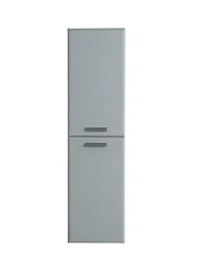 Пенал Cezares Эко-Кер-Н/Eco-Cer-N 40 серо-голубой матовый, ручки серые L/R