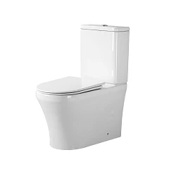 Унитаз-компакт Grossman Tornado GR-4485SQ 65х36,5х82,5 безободковый,микролифт, торнадо