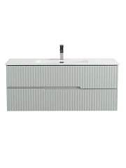 Тумба с раковиной Cezares Дуэт-Н/Duet-N 120 зеленая жемчужная (раковина CZR-8095-120)