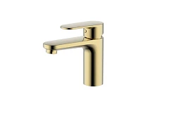 Смеситель Aquatek Ника AQ1810BG для раковины шлифованное золото