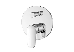 Смеситель Aquatek Ника AQ1846CR для ванны и душа скрытый монтаж на 2 потребителя хром