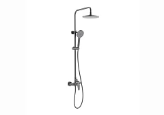 Душевая стойка Aquatek Бетта AQ2160BGM оружейная сталь