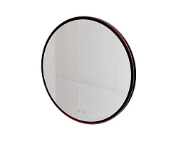 Зеркало Knotlor Луна 80 с Led-подсветкой и функцией антизапотевания бордо