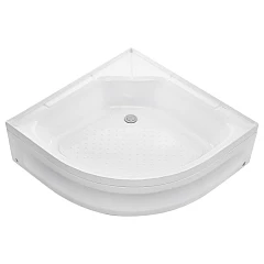 Душевой поддон WEMOR 90/24C 90*90*24 полукруглый