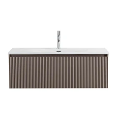 Тумба с раковиной BelBagno Уно/Uno 100 бежевая матовая