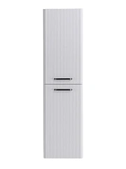 Пенал BelBagno Дуэ/Due 40 Bianco Lucido, ручки матовый темный никель L/R