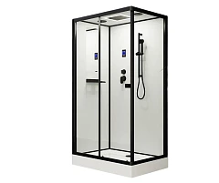 Душевая кабина Esbano ESKBFO1180CKR 110х80х213 с Led-подсветкой
