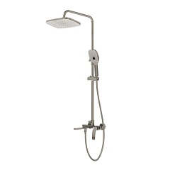 Душевая стойка Grossman Меркури/Mercury 500.K35.10.120 с изливом брашированный никель