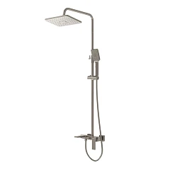 Душевая стойка Grossman Cтайл/Style 500.K35.05.120 с изливом брашированный никель