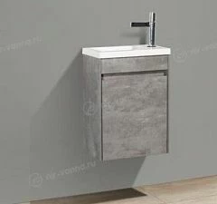 Тумба с раковиной BelBagno Pietra Mini 40 R Stucco Cemento