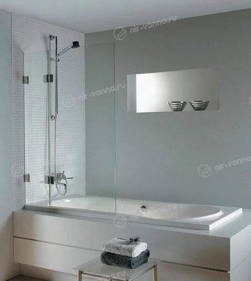 Шторка на ванну Riho Scandic S-109 85*150 стекло