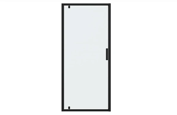 Bravat Душевая дверь в нишу Black Line 90*200 L/R 1 секция без поддона