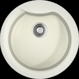 Кухонная мойка Omoikiri Yasugata 48*48 гранитная крошка белая