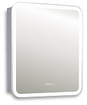 Зеркало-шкаф Silver Mirrors Фиджи 70*80 с Led-подсветкой, часами и антизапотеванием R Зеркало-шкаф Silver Mirrors Фиджи 70*80 с Led-подсветкой, часами и антизапотеванием R
