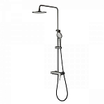 Душевая стойка Lemark Bronx LM3760GM со смесителем графит Душевая стойка Lemark Bronx LM3760GM со смесителем графит