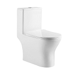Унитаз-моноблок BelBagno Lounge 37*70 безободковый с крышкой-сиденьем микролифт Унитаз-моноблок BelBagno Lounge 37*70 безободковый с крышкой-сиденьем микролифт