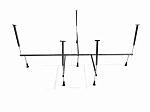 Каркас для ванны Relisan Mira 135х135 (приобретается в комплекте с ванной)