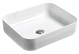 Накладная раковина Timo Soli TK-305 51*39,5 белая глянцевая