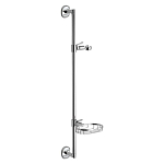 Душевая штанга Haiba HB8008 хром с мыльницей Душевая штанга Haiba HB8008 хром с мыльницей