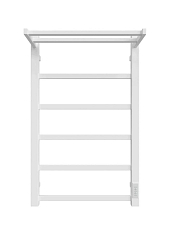 Электрический полотенцесушитель Двин Fj Plaza Neo 50*80 L/R белый Электрический полотенцесушитель Двин Fj Plaza Neo 50*80 L/R белый