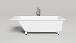 Ванна из искусственного камня Salini Cascata S-Stone 180х80 белая матовая Ванна из искусственного камня Salini Cascata S-Stone 180х80 белая матовая