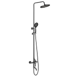 Душевая стойка Fmark FS8245Q с изливом графит Душевая стойка Fmark FS8245Q с изливом графит