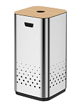Корзина для белья WeltWasser Lety MT 50L матовая сталь Корзина для белья WeltWasser Lety MT 50L матовая сталь