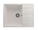 Кухонная мойка Ulgran Quartz Prima 650 65*50 (01, жасмин) Кухонная мойка Ulgran Quartz Prima 650 65*50 (01, жасмин)