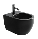 Подвесное биде Ceramicanova Play CN3002MB 37*49 черный матовый Подвесное биде Ceramicanova Play CN3002MB 37*49 черный матовый