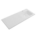 Мебельная раковина BelBagno BB1200/480-LV-MR-R 120 R (приобретается в комплекте с тумбой)