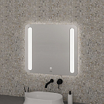 Зеркало Grossman Lara 80*80 Led с сенсорным выключателем и гравировкой Зеркало Grossman Lara 80*80 Led с сенсорным выключателем и гравировкой