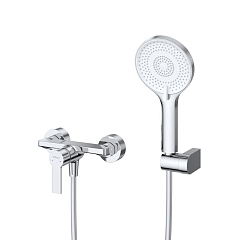 Смеситель BelBagno Aurora AURORA-ESDM-CRM для душа хром