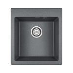 Кухонная мойка Paulmark Zemar PM104651-DG 46,5*51 графит Кухонная мойка Paulmark Zemar PM104651-DG 46,5*51 графит