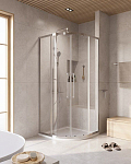 Душевой уголок Cezares Relax 304-R-2-90-C-CR 90*90*200 без поддона Душевой уголок Cezares Relax 304-R-2-90-C-CR 90*90*200 без поддона